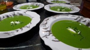 Chilled Pea Soup