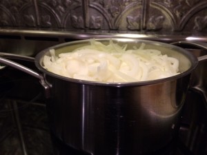 caramelized onion gravy