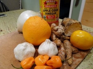 Fire Cider Ingredients